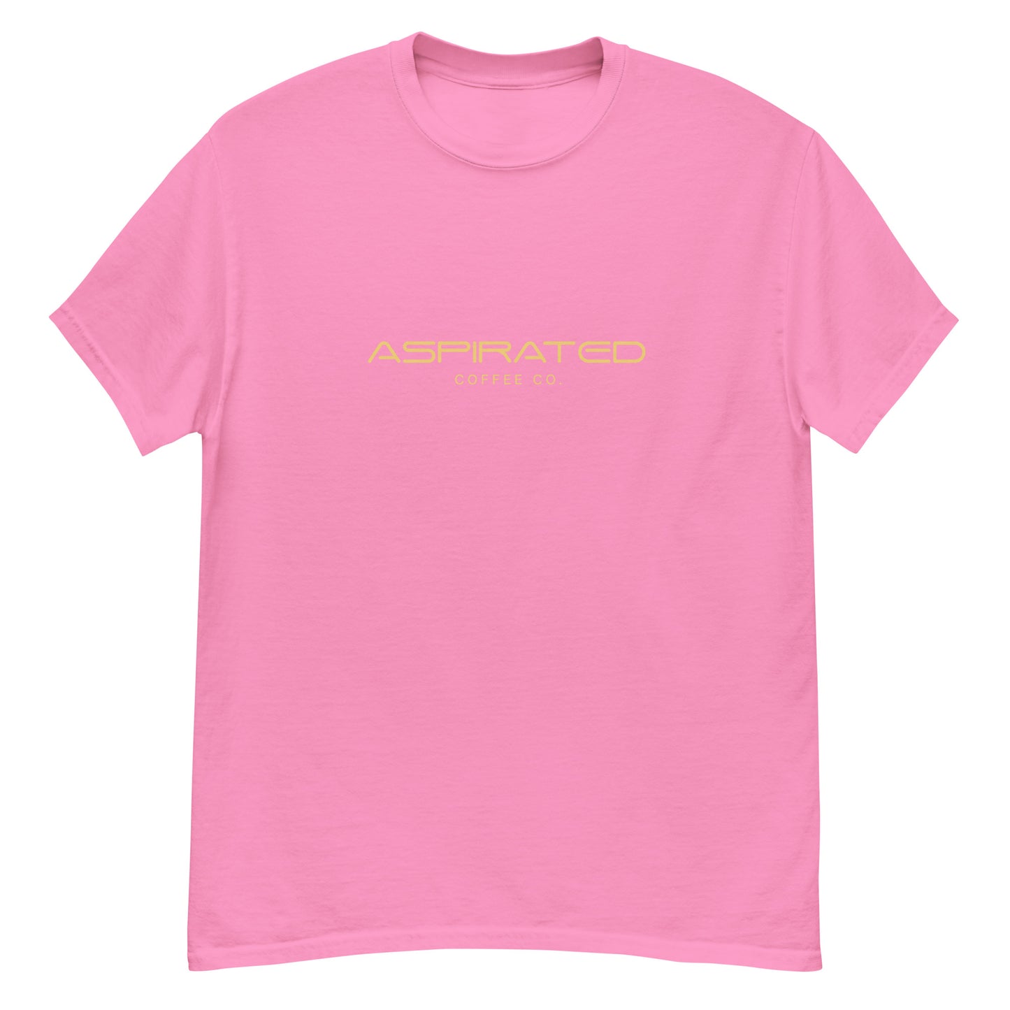 Men's Classic T-Shirt w/ Gold Lettering