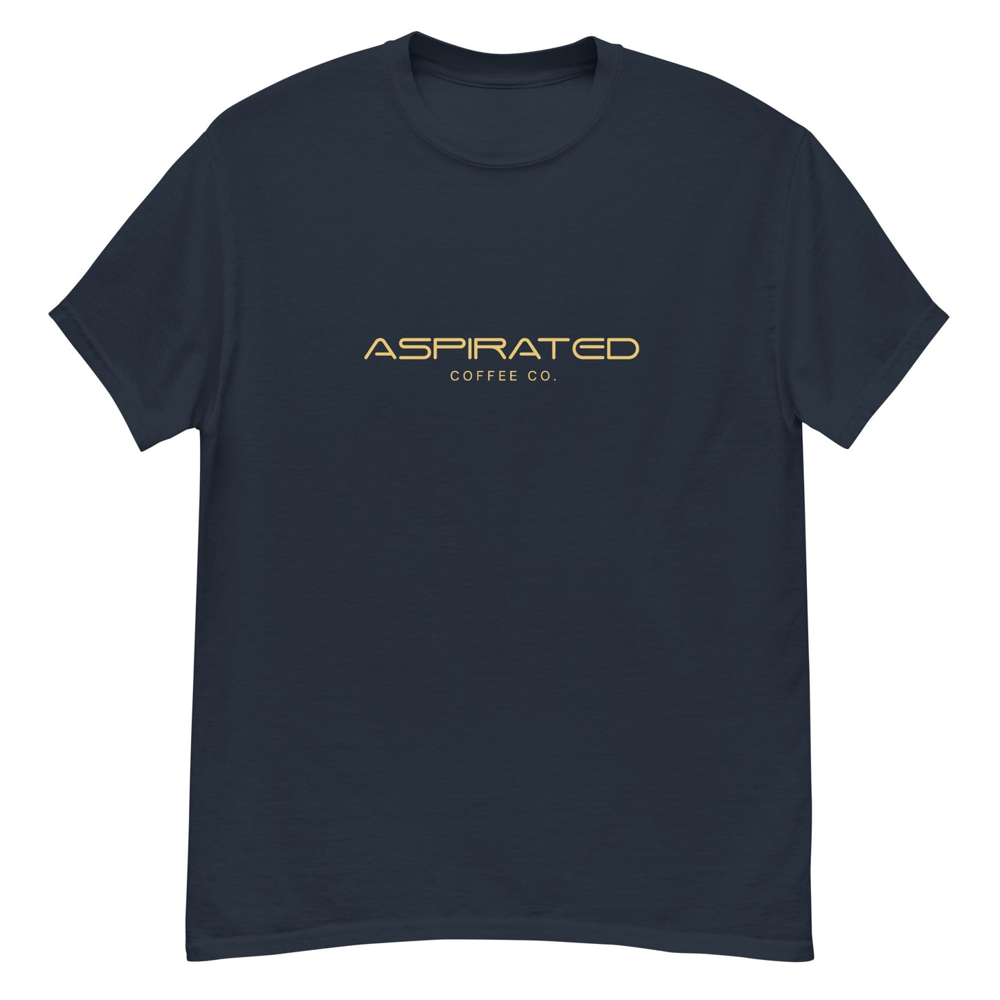 Men's Classic T-Shirt w/ Gold Lettering