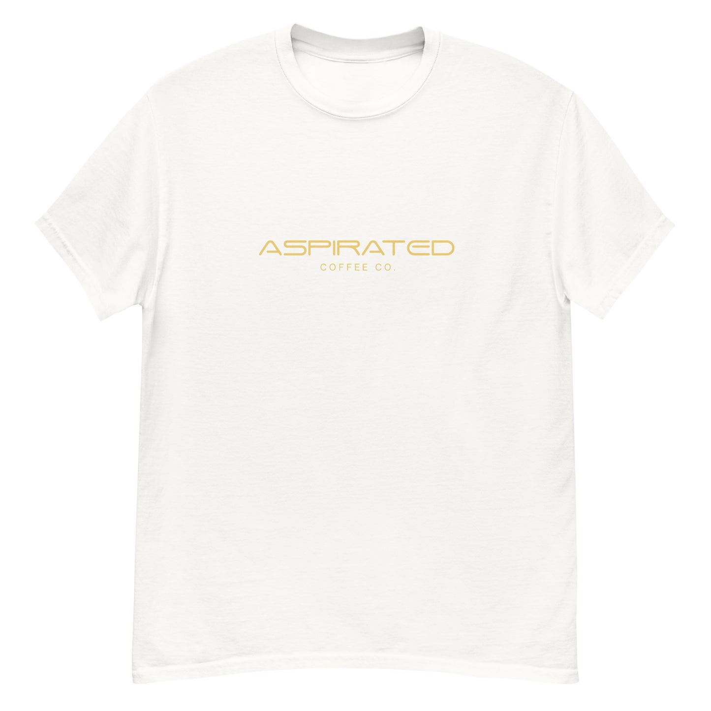 Men's Classic T-Shirt w/ Gold Lettering