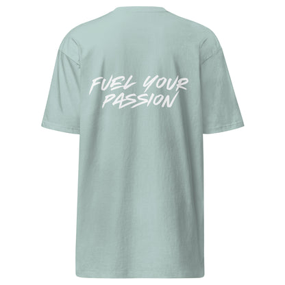 Aspirated Coffee Men's Premium Heavyweight T-Shirt: Fuel Your Passion