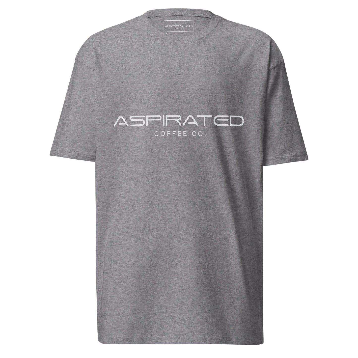 Aspirated Coffee Men's Premium Heavyweight T-Shirt: Fuel Your Passion