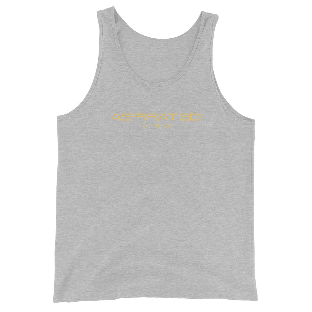 Men's Tank Top w/ Gold Lettering