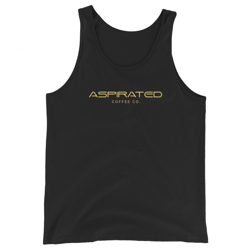 Men's Tank Top w/ Gold Lettering