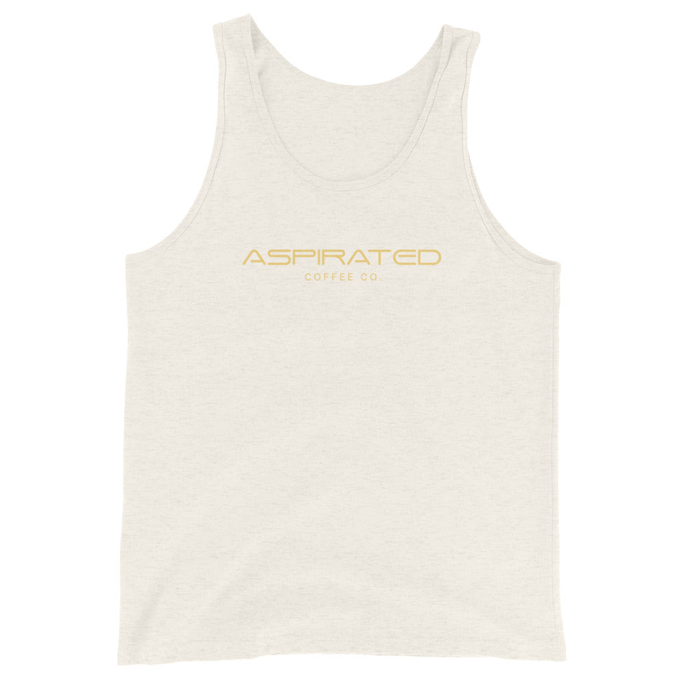 Men's Tank Top w/ Gold Lettering