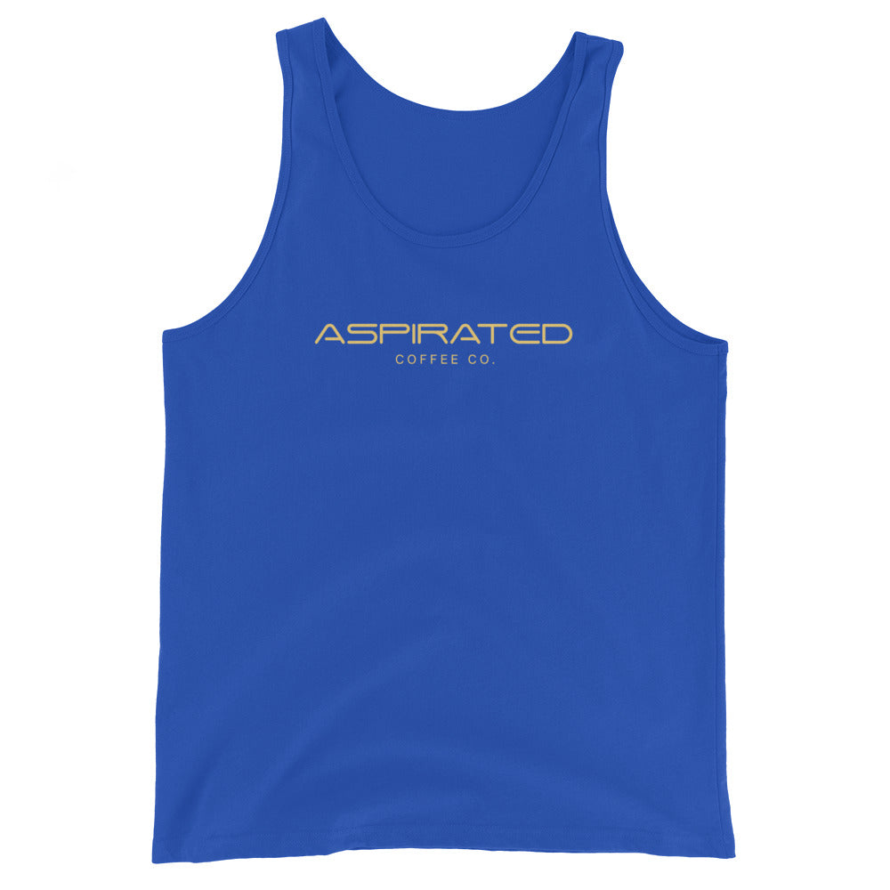 Men's Tank Top w/ Gold Lettering