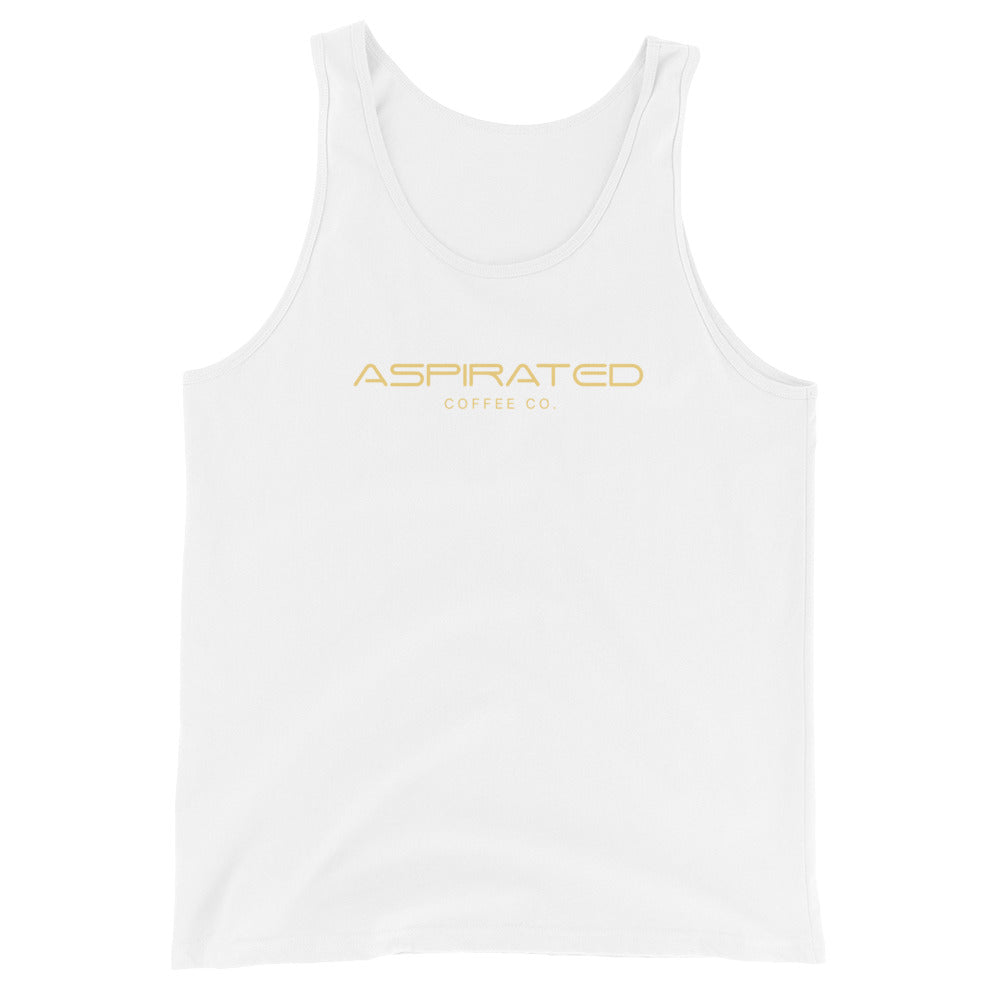 Men's Tank Top w/ Gold Lettering