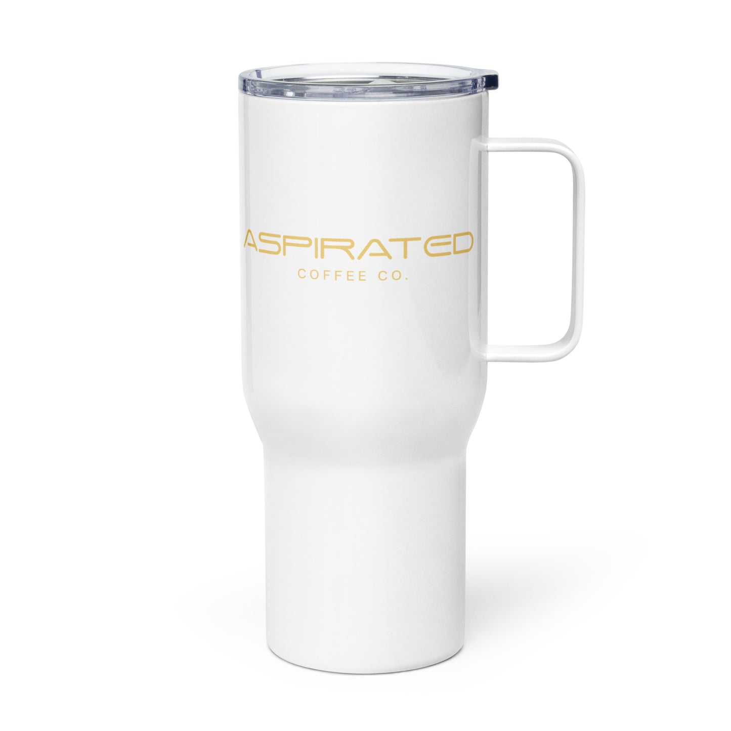 Aspirated Coffee Travel Mug w/ Handle