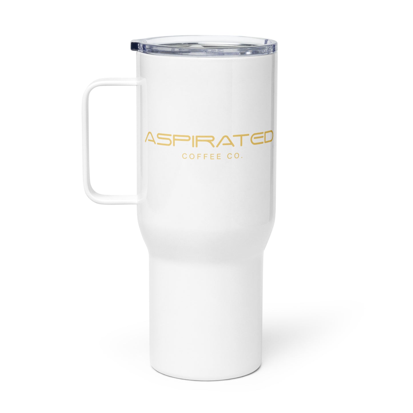 Aspirated Coffee Travel Mug w/ Handle