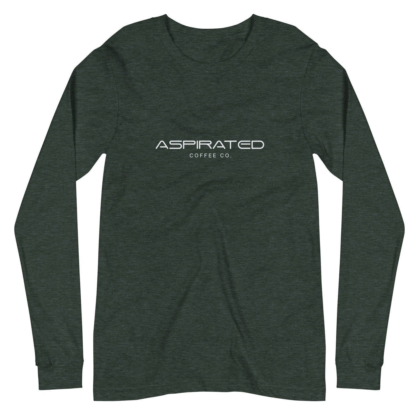 Men's Long Sleeve Tee w/ White Lettering