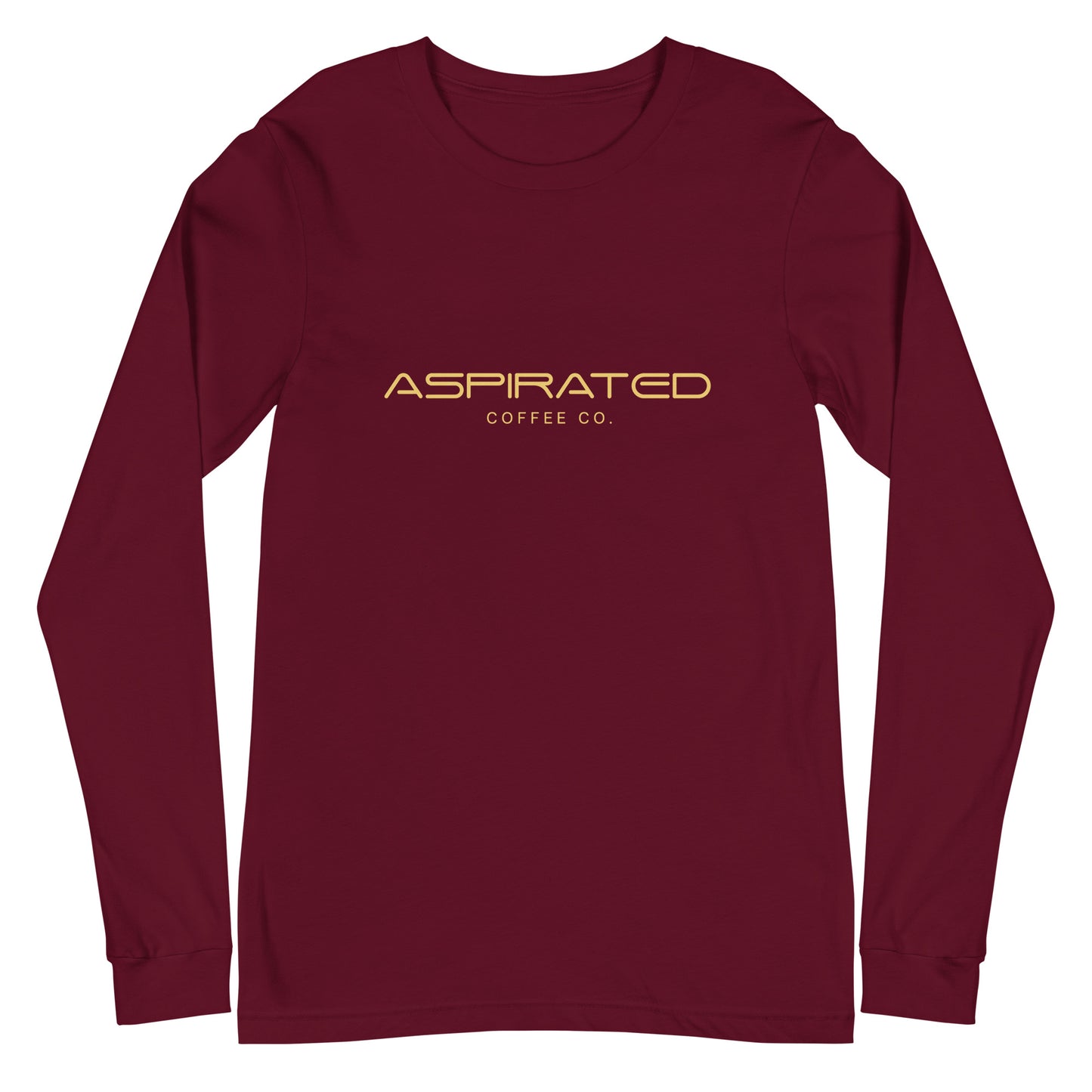 Women's Long Sleeve Tee w/ Gold Lettering