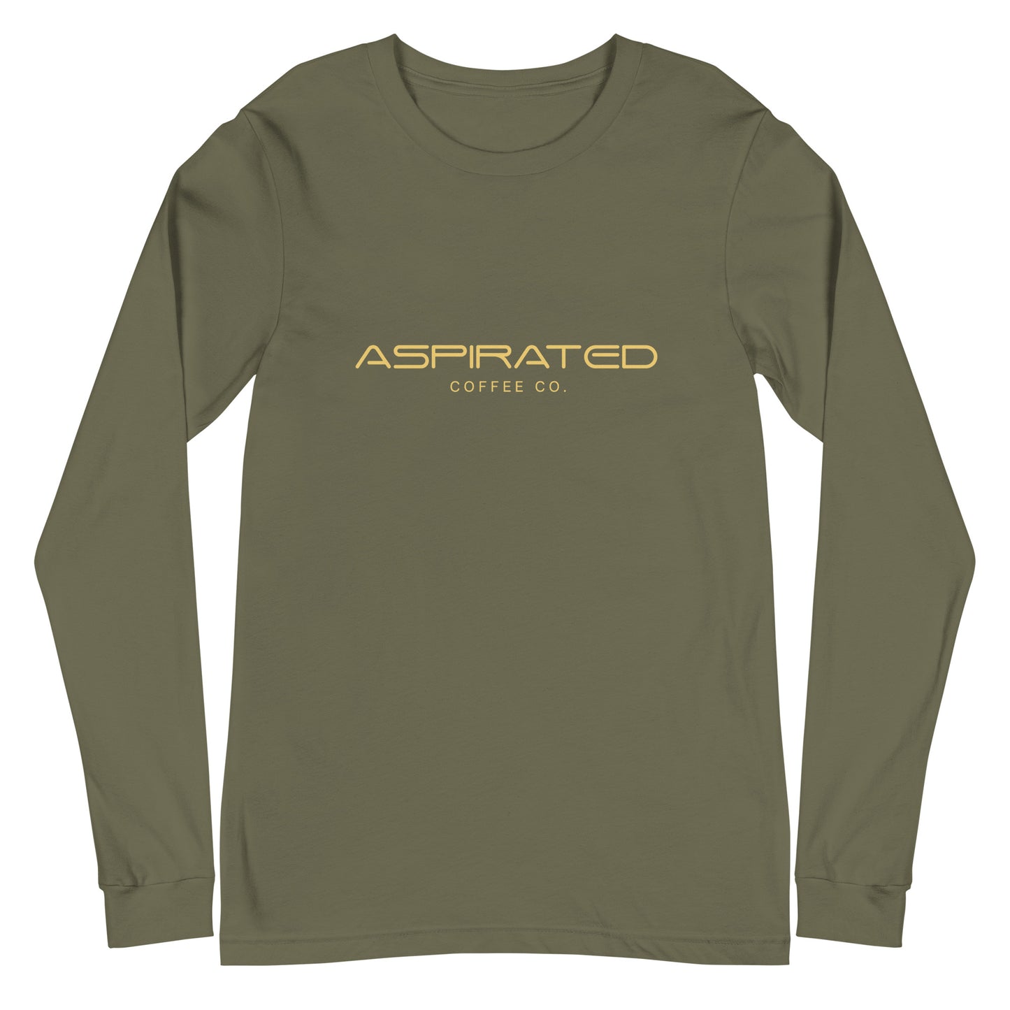 Women's Long Sleeve Tee w/ Gold Lettering