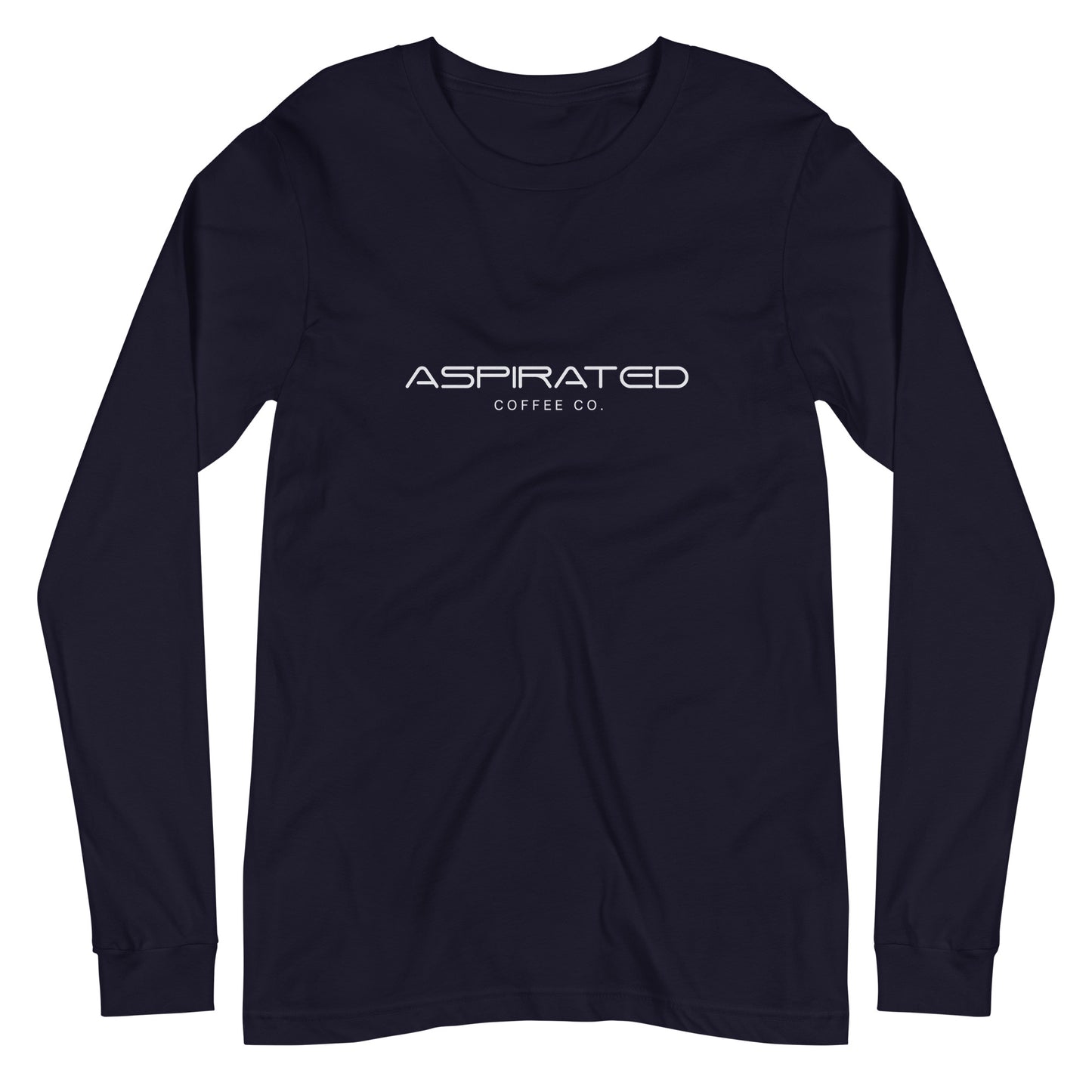 Men's Long Sleeve Tee w/ White Lettering