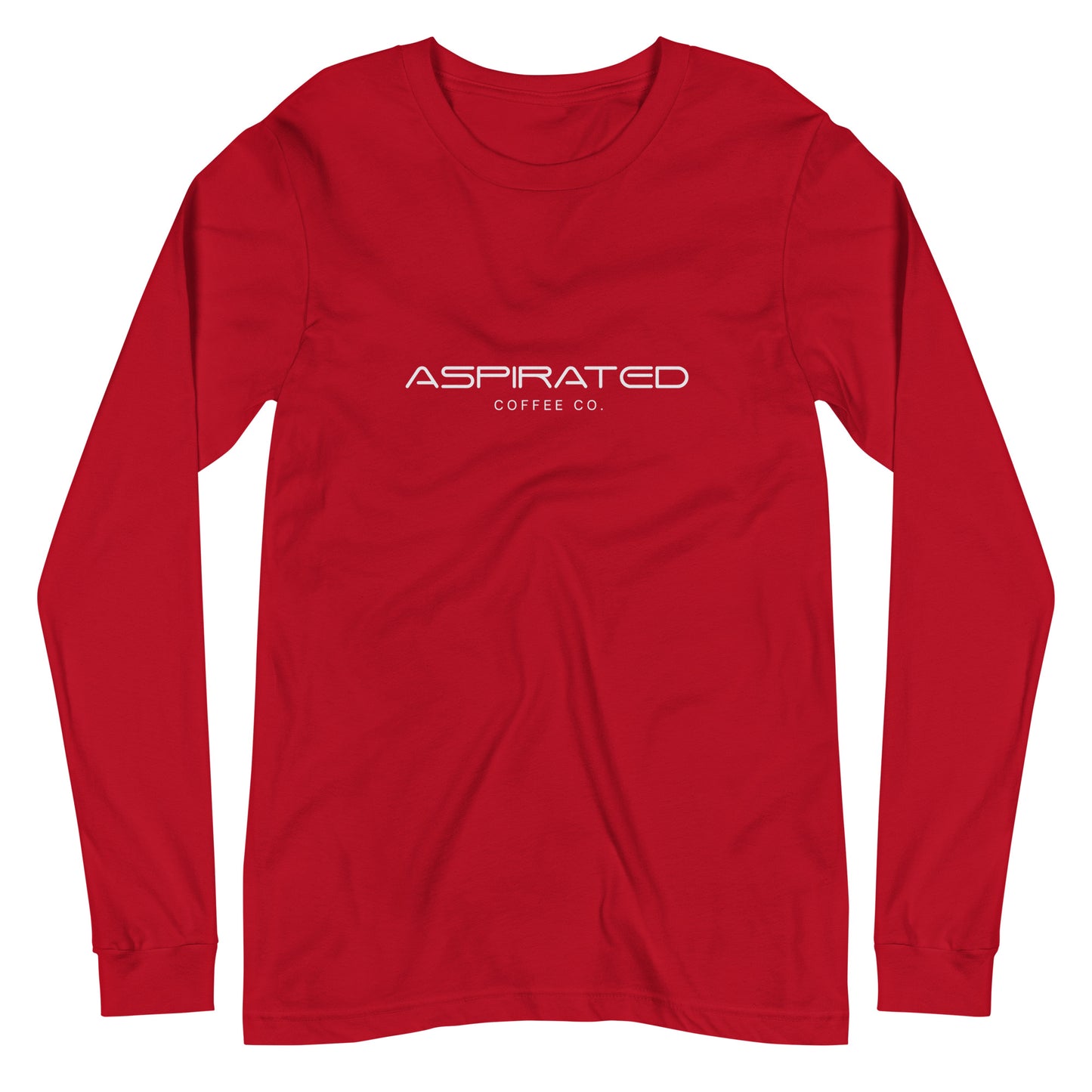 Men's Long Sleeve Tee w/ White Lettering