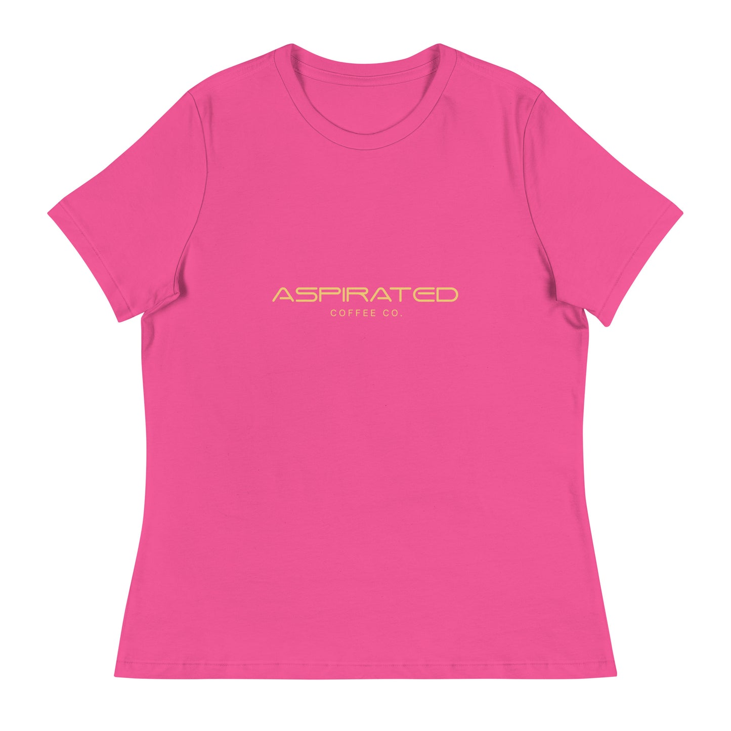 Women's Classic T-Shirt w/ Gold Lettering