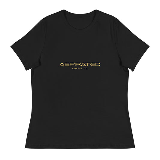 Women's Classic T-Shirt w/ Gold Lettering