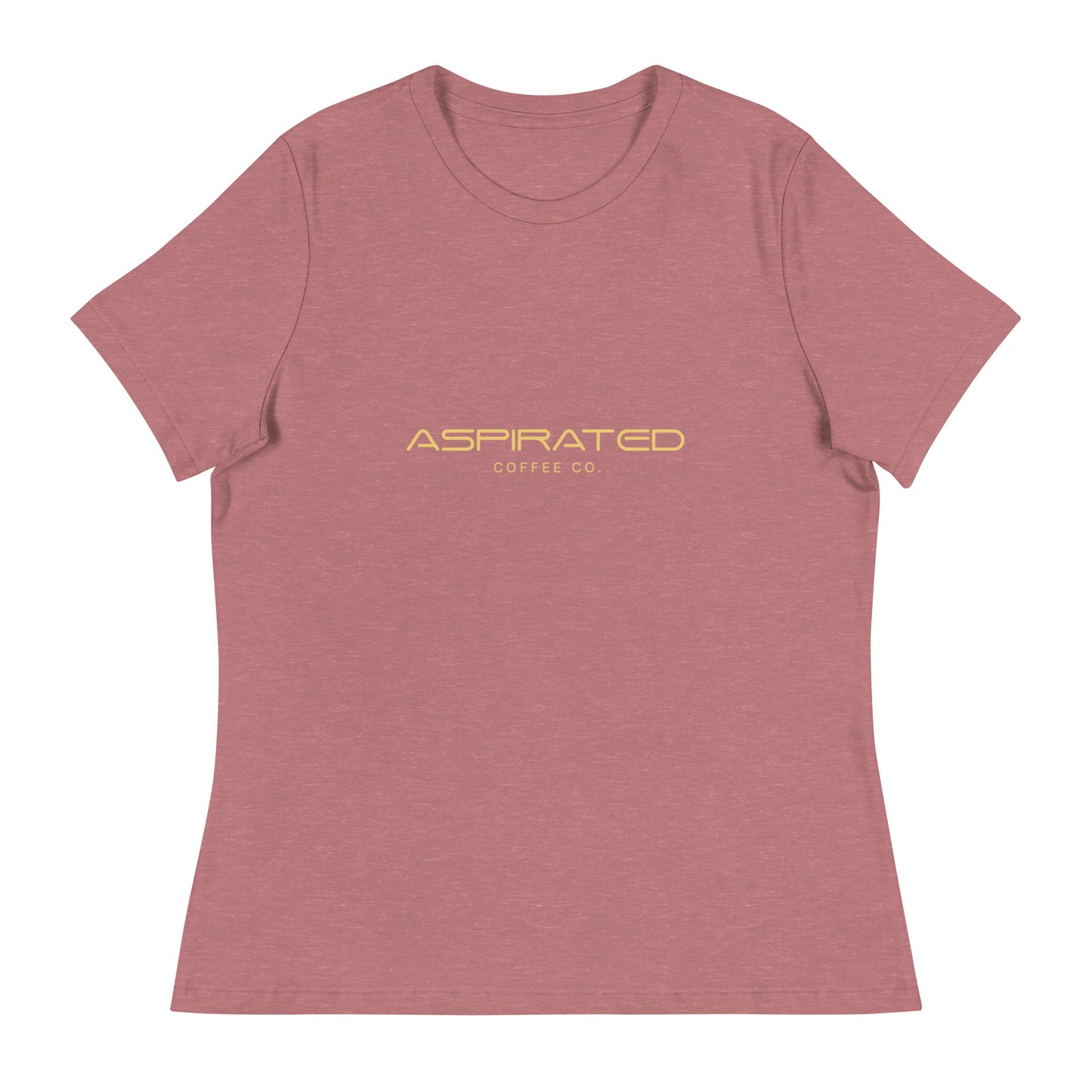 Women's Classic T-Shirt w/ Gold Lettering